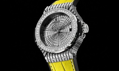 BEAM x Hublot Big Bang Caviar Steel Diamonds 慈善纪念腕表